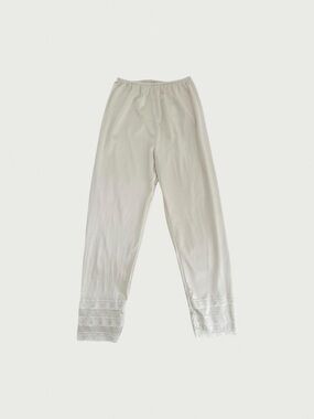 Lace Trim Bloomer Pants